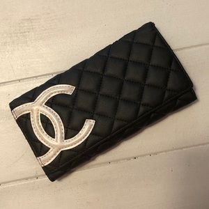 Chanel black wallet